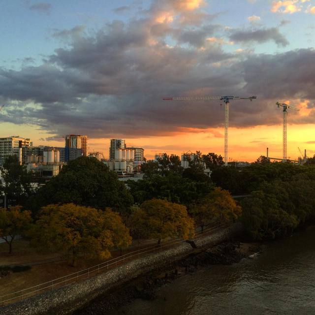 Sunset reflections over #westend. #industry #development #sunset #365