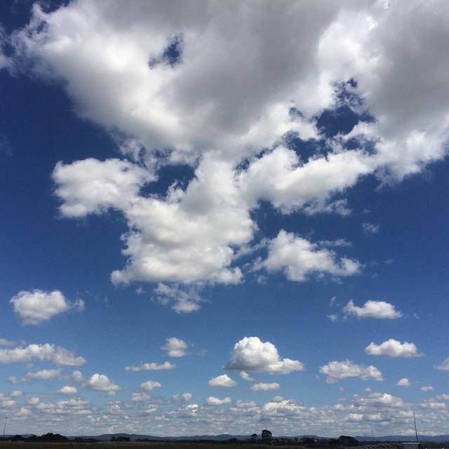 Clouds... Cause they're cool! #clouds #bluesky #nofilter #365