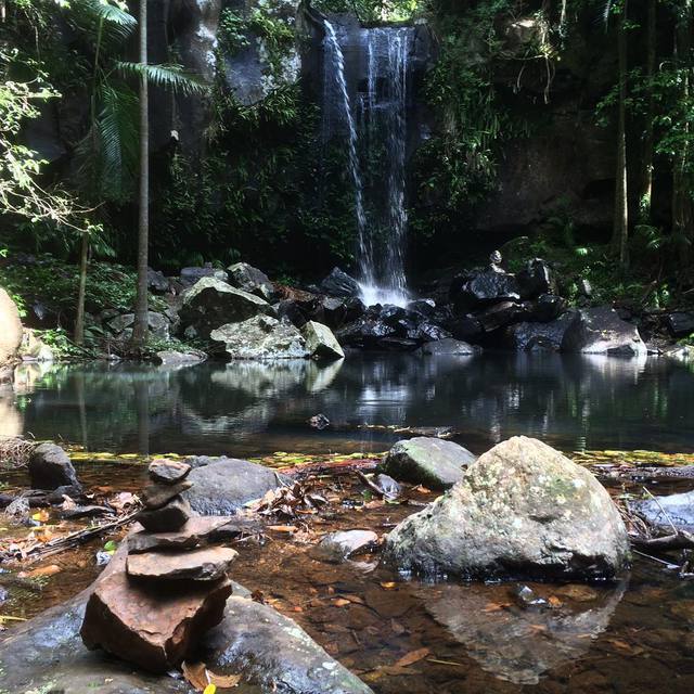 Time in nature #waterfall #reflections #mounttambourine #creek #nature #365