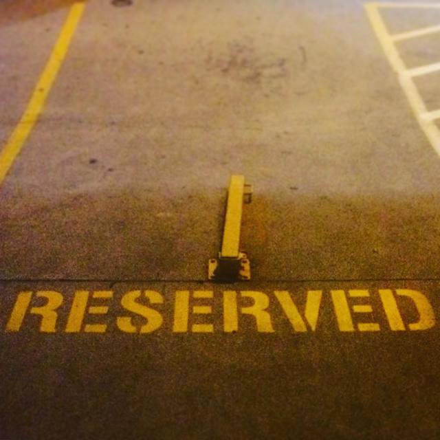 Reserved #carpark #yellow #365