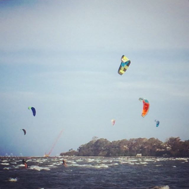 Wind's up... Playtime!
#kiteboarding #windyday #sandgate #thisisbrisbane #365
