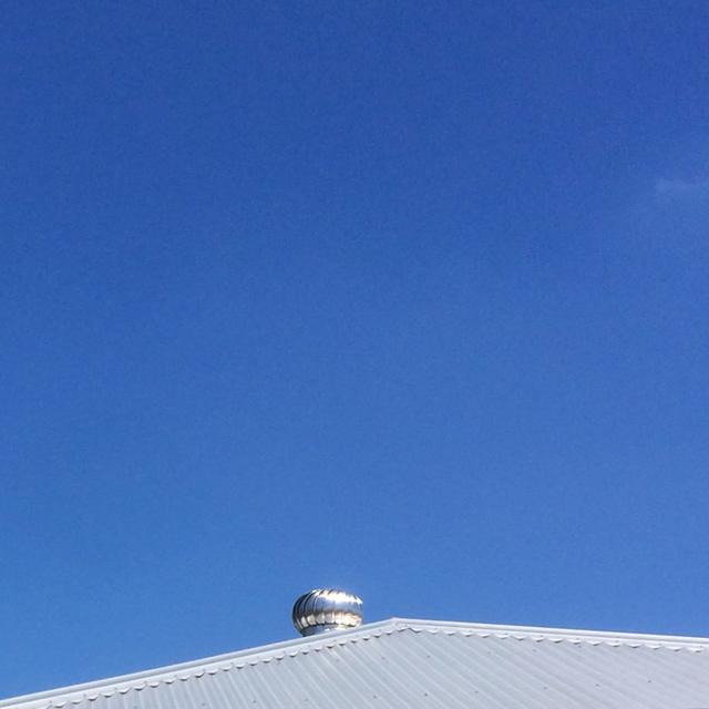 #bluesky #tinroof #corrogatediron #silver #blue #thisisqueensland #365