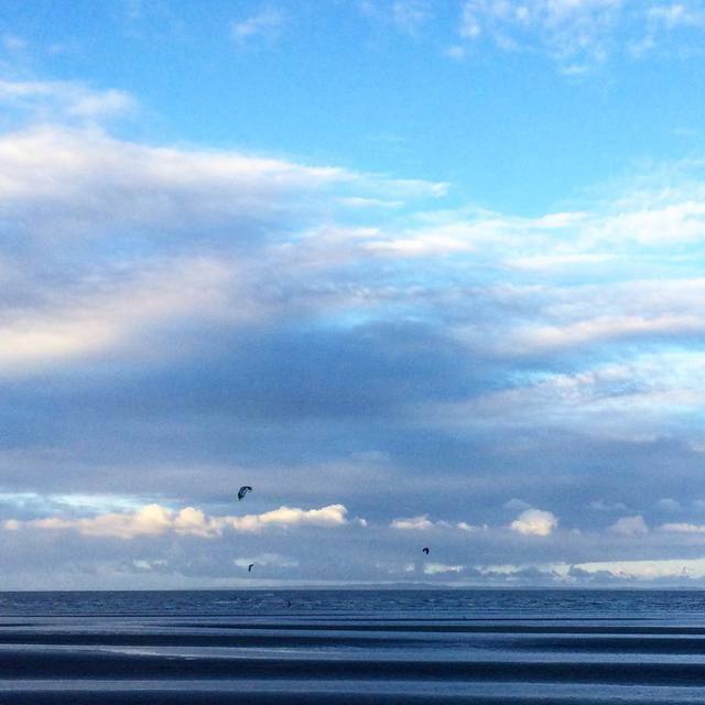 Harnessing the wind
#kiteboarding #kite #wind #beach #tidesout #cloud #sandgate #365