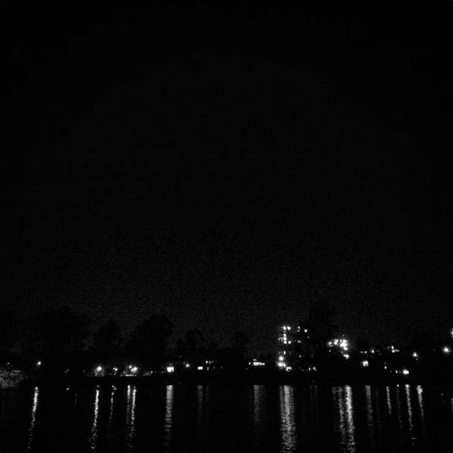 #lightsonthewater #reflections #blackandwhite #river #365