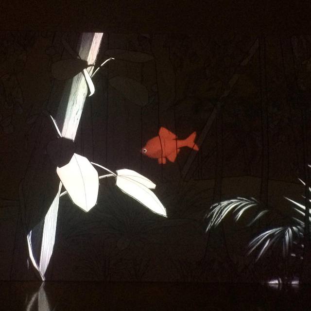Projection art at #apt8 #goma - finishes Sunday.
#qagoma #projectionart #tranquil #365