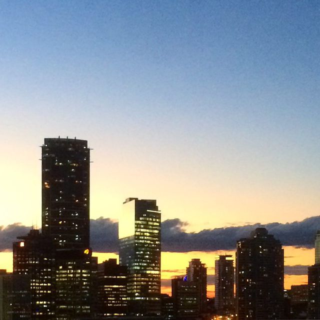 #brisbane #skyline #glassbuilding #colourfulsky #365