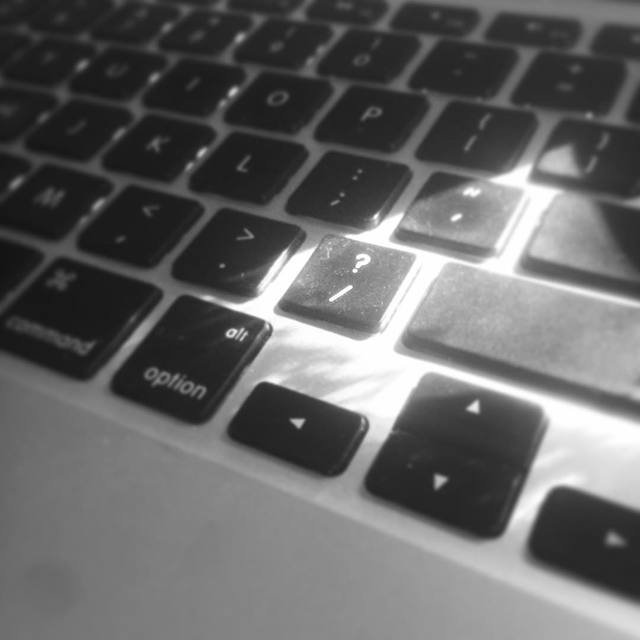 Spotlight
#questionmark #keyboard #macbook #365
